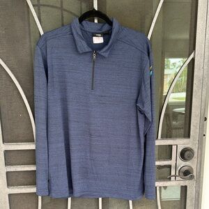 AKWA classic shirt with zipper on chest